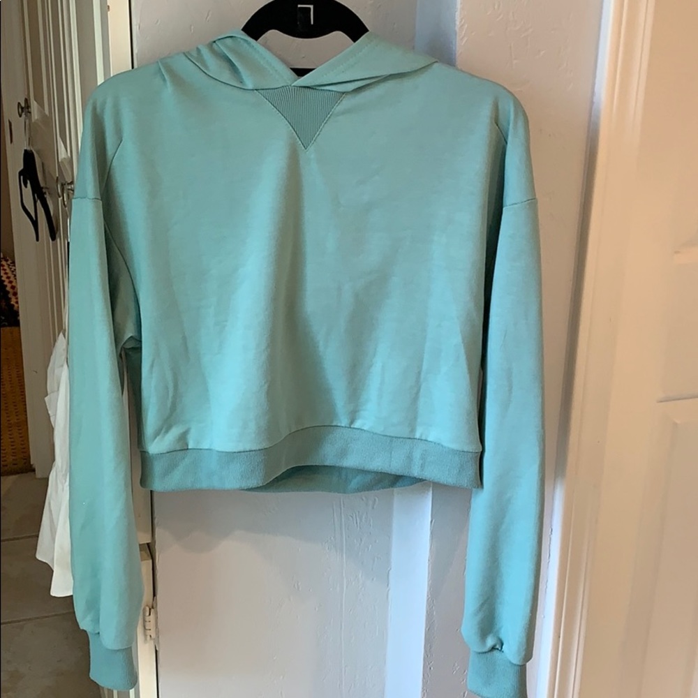 2 FOR $10! Cropped Hoodie Sweatshirt